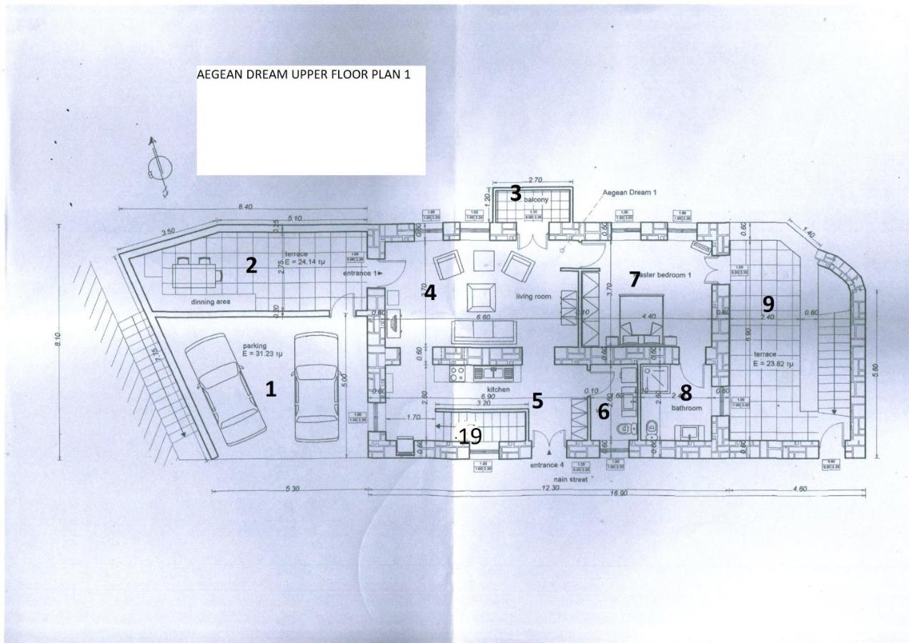 Aegean Dream 1 And Aegean Dream 2 Apartman Ajía Marína Kültér fotó